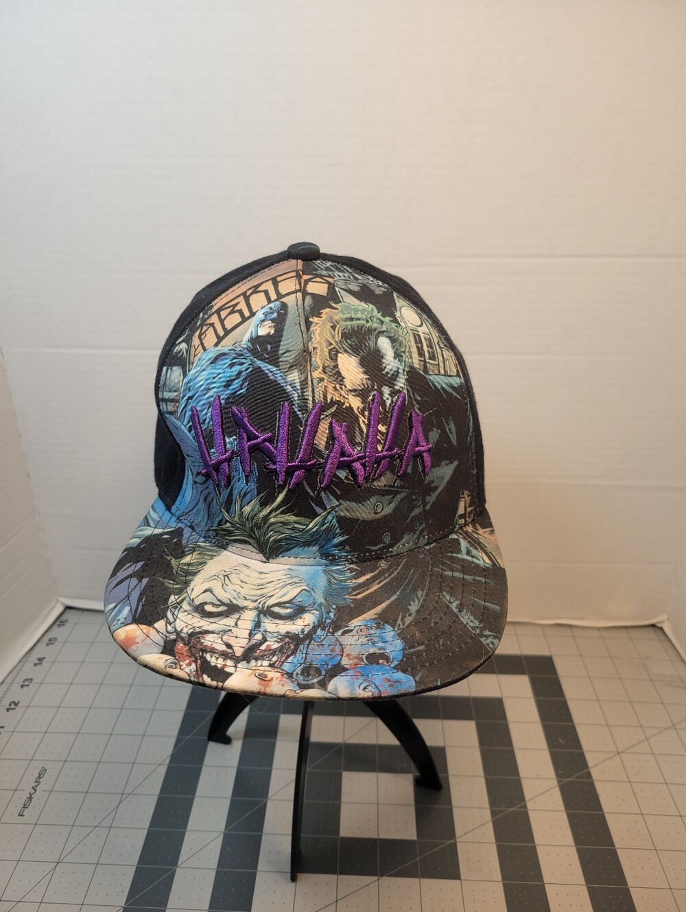 DC Comics Batman Joker HAHAHA Graphic Baseball Cap Hat One Size